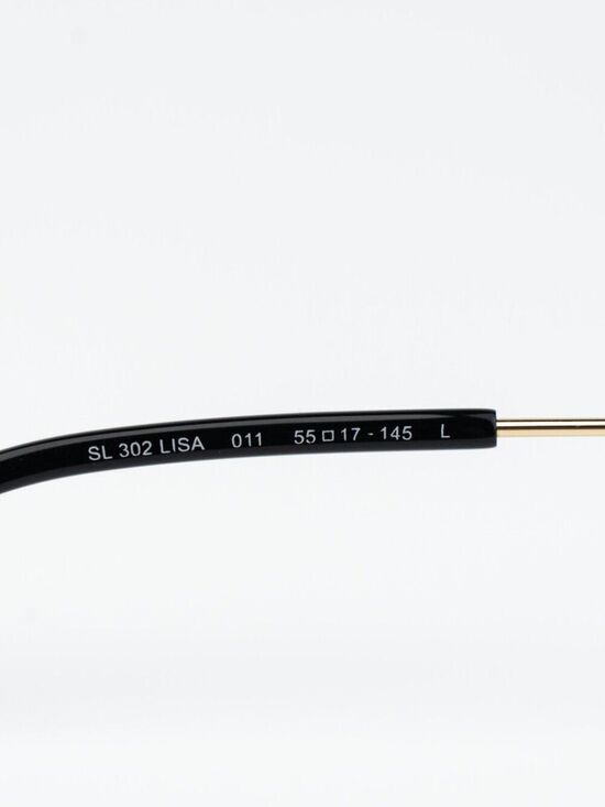 Saint Laurent Women Sunglasses Gold Brown SL302LISA 011 NEW AUTHENTIC main image 12